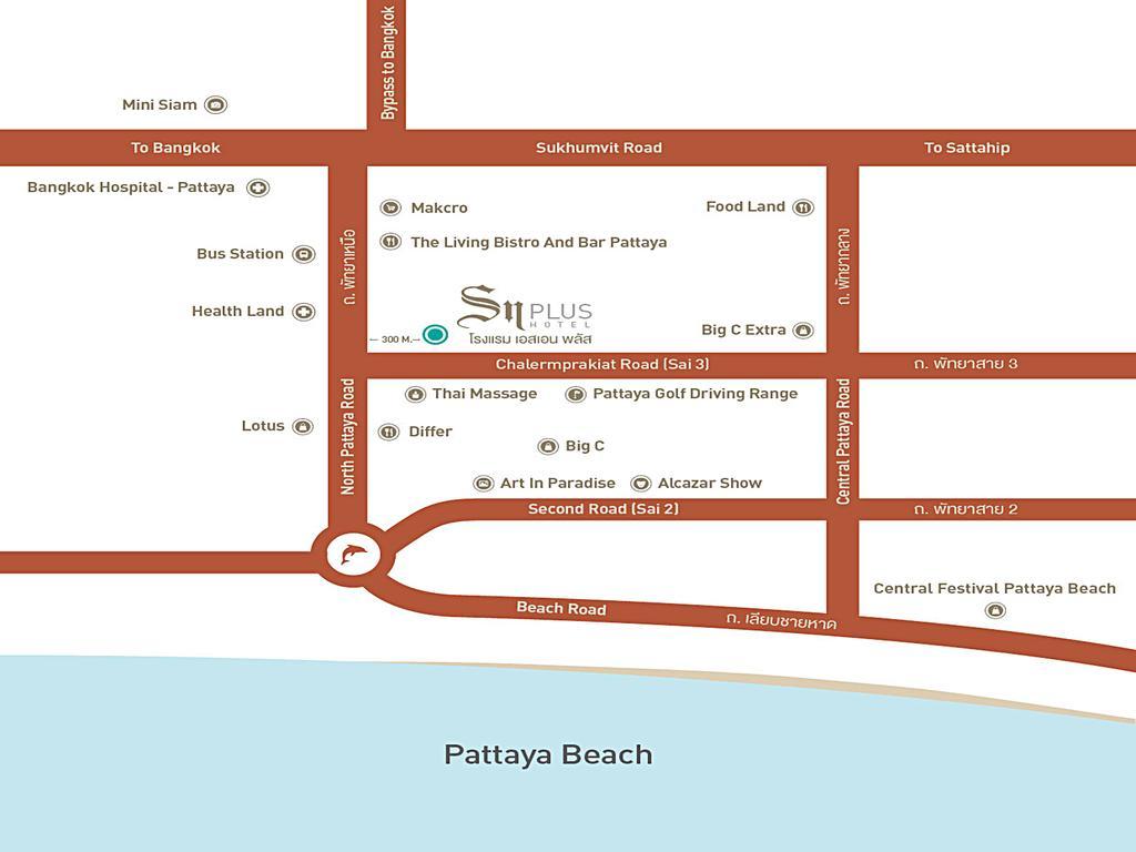 Sn Plus Hotel - Sha Plus Pattaya Eksteriør billede